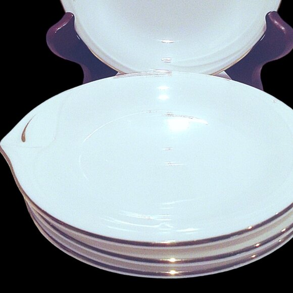 Tachikichi Richfield Dessert Appetizer Plates, Japanese Porcelain, Made in Japan - Picture 2 of 11